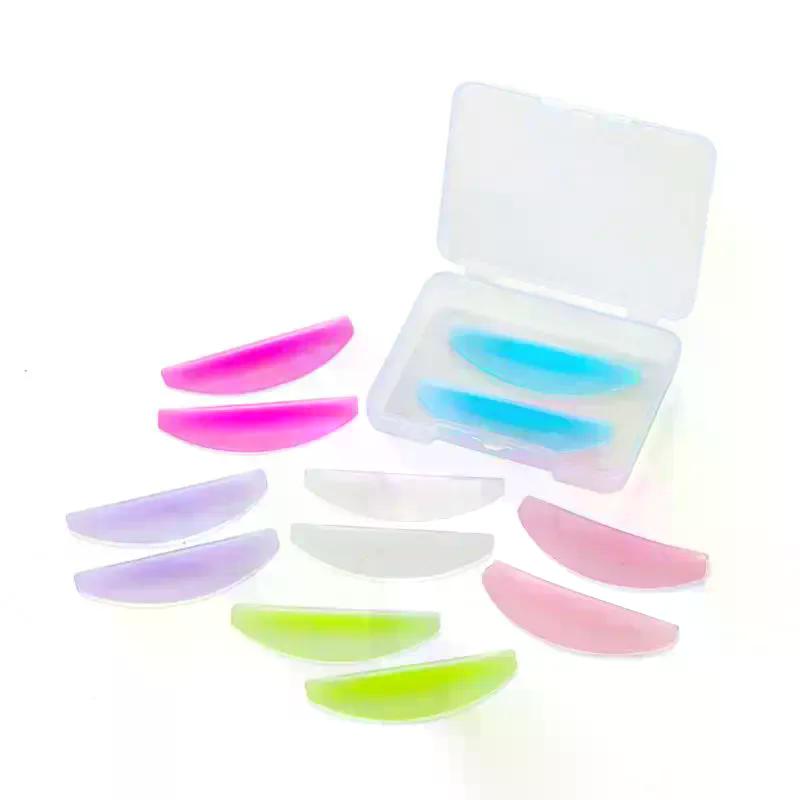 1pár silikonových vložek na řasy Řasy Tyčinky Shield Lifting 3D kulma na řasy Příslušenství Aplikátor Makeup Tool