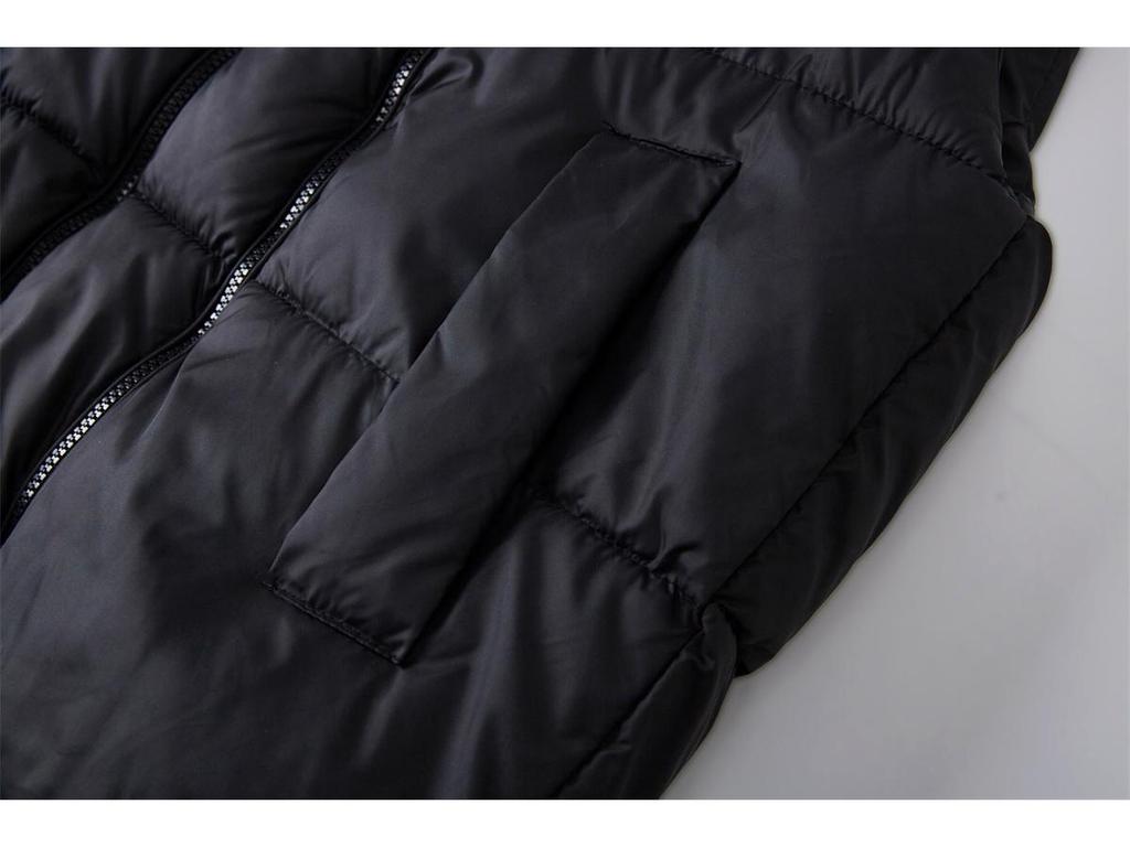 2025 Korean Unisex Casual Warm Stand Collar Short Loose Vest Jacket for Autumn/Winter