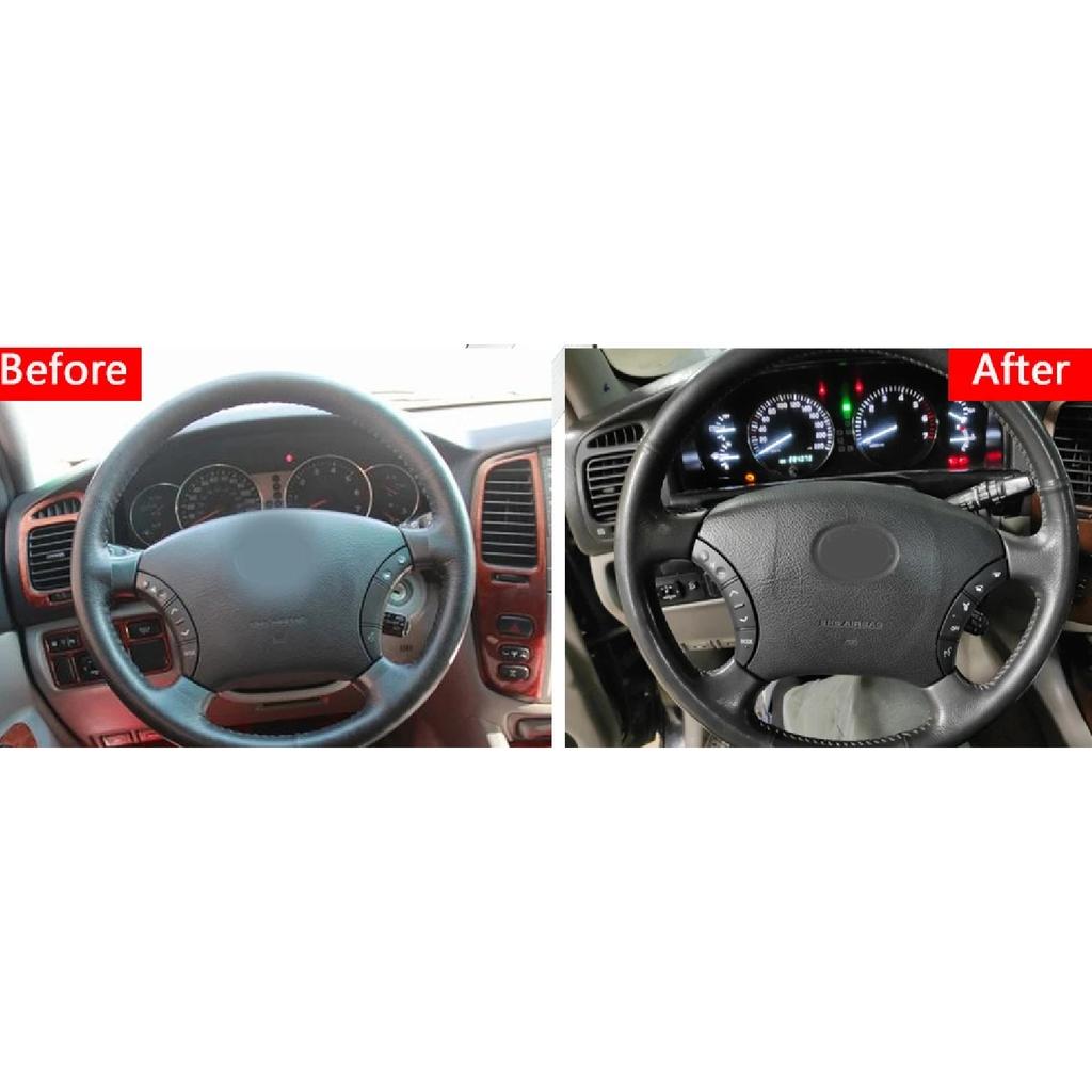 Multi-function Car Steering Wheel Control Buttons Switch Styling Buttons For Toyota Land Cruiser Prado 120 2004-2009 75B037