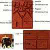 Silicone Mould Gingerbread House Chocolate Cake Mould DIY Biscuits Baking Tools Holiday Candy Cookies Handmade Soap Decoration