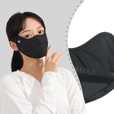 Summer Face Cover Sunscreen Face Scarf Face Gini Mask Thin Ice Silk Mask  Sports