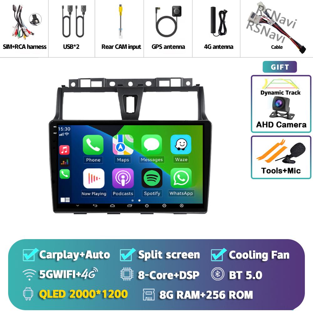 Android 14 Carplay Car Radio For Geely EC7 2014 - 2016 Head Unit 2Din Multimedia Video Player GPS Stereo 360 Camera AI Voice DVD