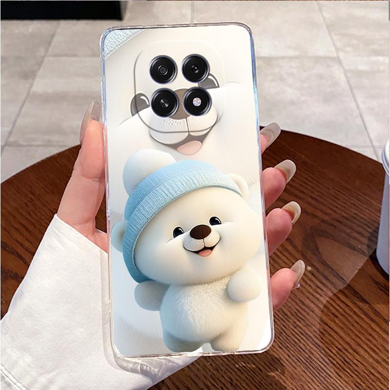 For Oppo F29 5G Cover Oppo F29 Pro 5G Case Clear Luxury Cute Love Heart Rabbit Funny Cartoon Painting TPU Soft Silicone Casing