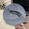Denim Beret Hat Women Summer Breathable Cotton Casual Street Fashion For Daily Wear
