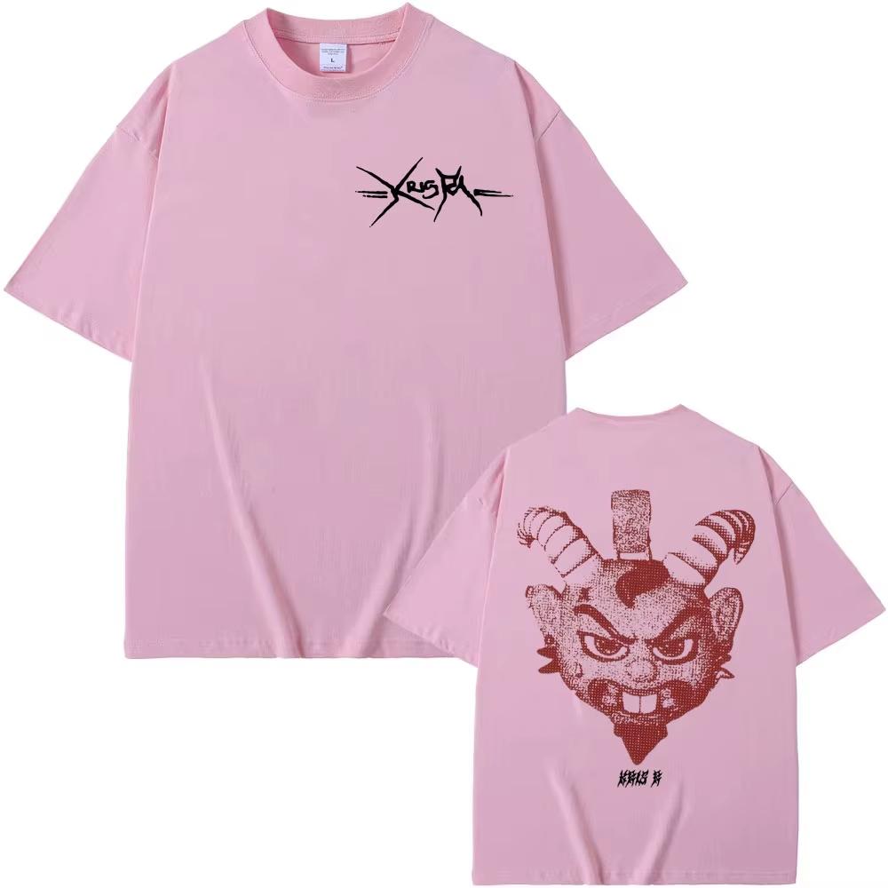 Rapper Kris R Ec Trap De Medallo Album Graphic TShirt Men Women Harajuku Vintage Classic Tshirts Short Sleeve Top