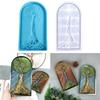 Diy Handmade Products Woman Big Tree Ornament Silicone Mold Scented Gypsum Ornaments Drop Glue Resin Mold for Decoration