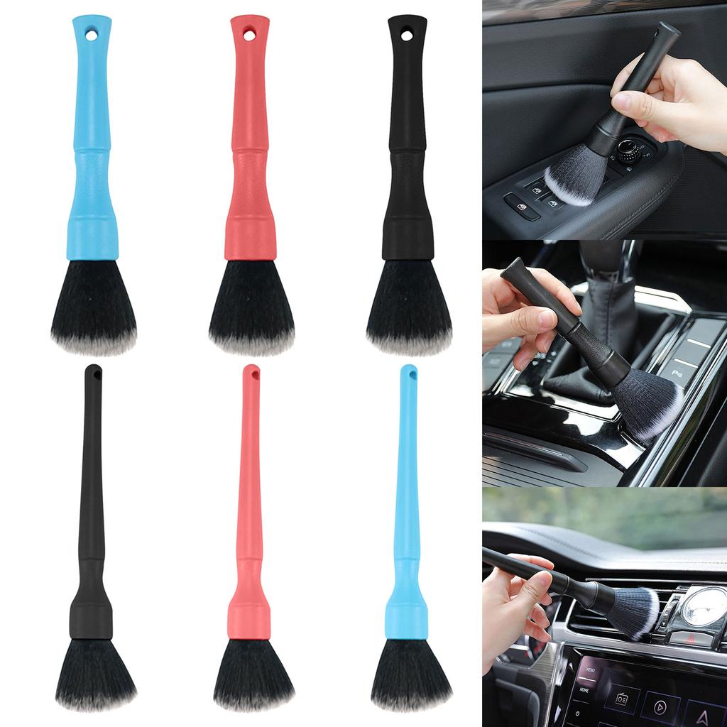 Auto Detail Brush, Car Detailing Brush Interior Duster, Car Interior Cleaning Brush Dusting Brush For Auto Home Detailing Clean
