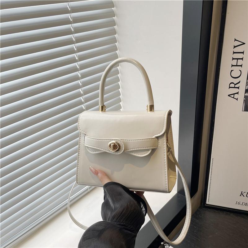 

High value bag messenger bag women s new texture versatile commuter shoulder bag light luxury niche handbag белый