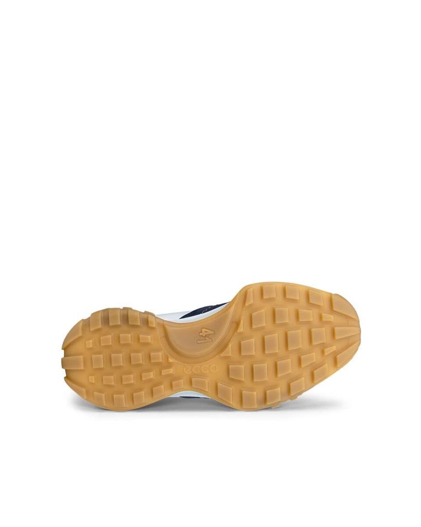 Sneaker Boots Retro Sneakers Genuine Leather Casual Sneakers Cm 3E [Echo] Men's MARINE/GRAVEL/WHITE 28.0