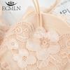 ECMLN L-XL Summer Outer Wear Fashion Women's Lace Bra Women's Top Casual Comfortable Wrap Bra