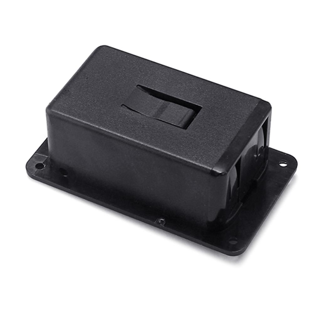 Active Bass Guitar Pickup 9V Battery Case Holder Box 9V Battery Compartment for Electric Guitar Bass Accessories