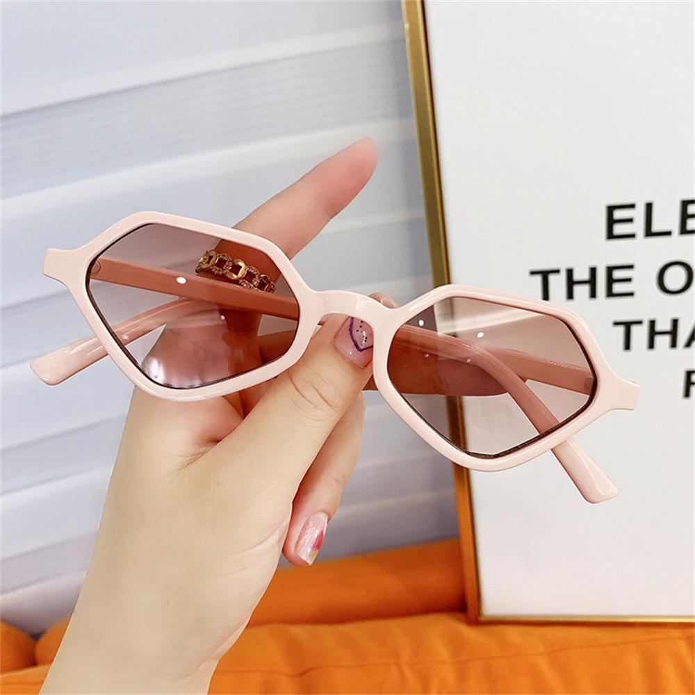 Irregular Polygon PC Multi Colorful Frame and Lenses Optional Outdoor Sunshade with UV 4 Protection Function Sunglasses