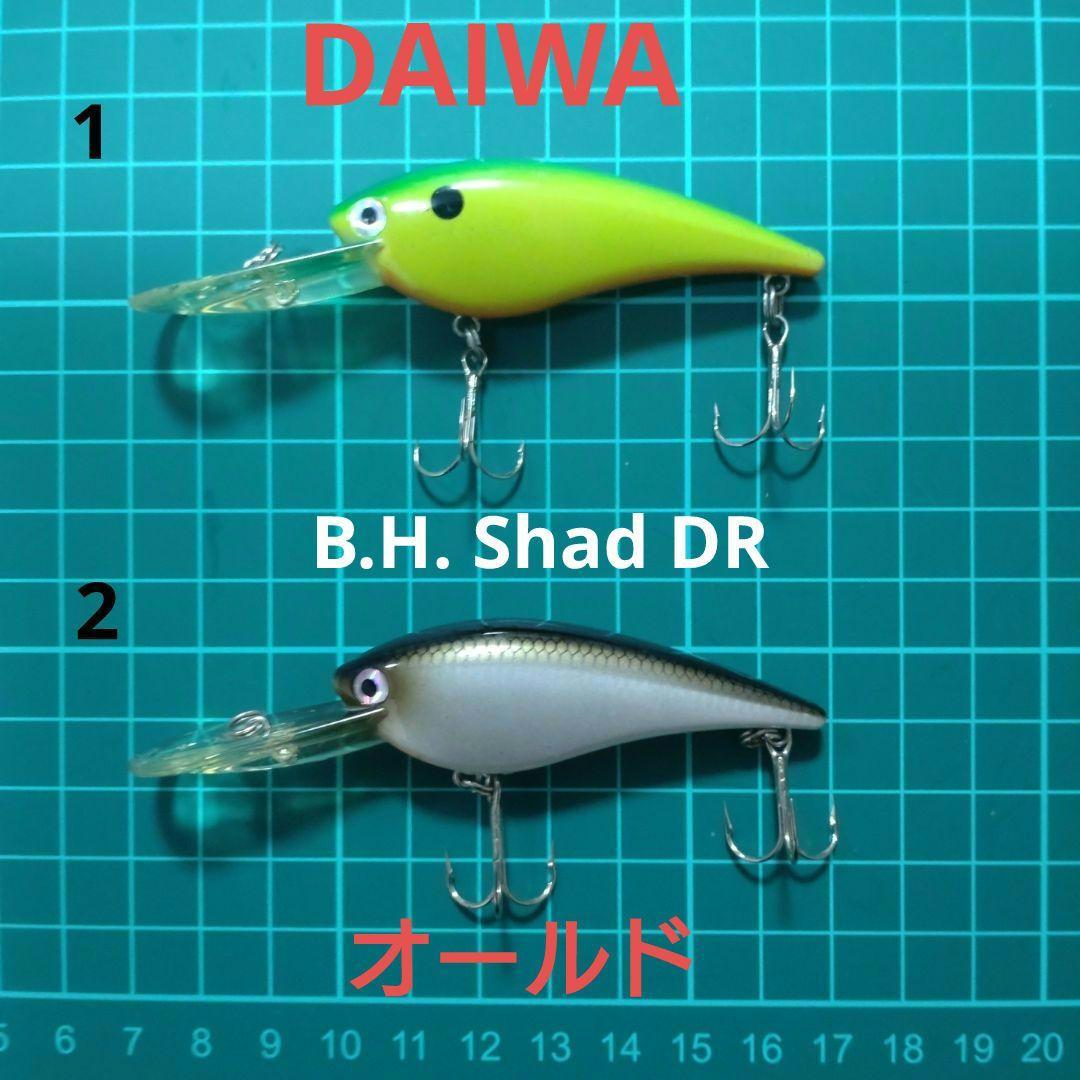 Used Daiwa Old Lure B.H. Shad DR [2 pieces]