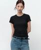 MUSINSA STANDARD WOMAN Sheer Slim T-Shirt (5 Colors)