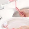 3PCS/Curved Toilet Long Handle Household Toilet Brush Extended Cleaning Brush Dead Angle Curved Inner Brush Deep Cleaning Tools