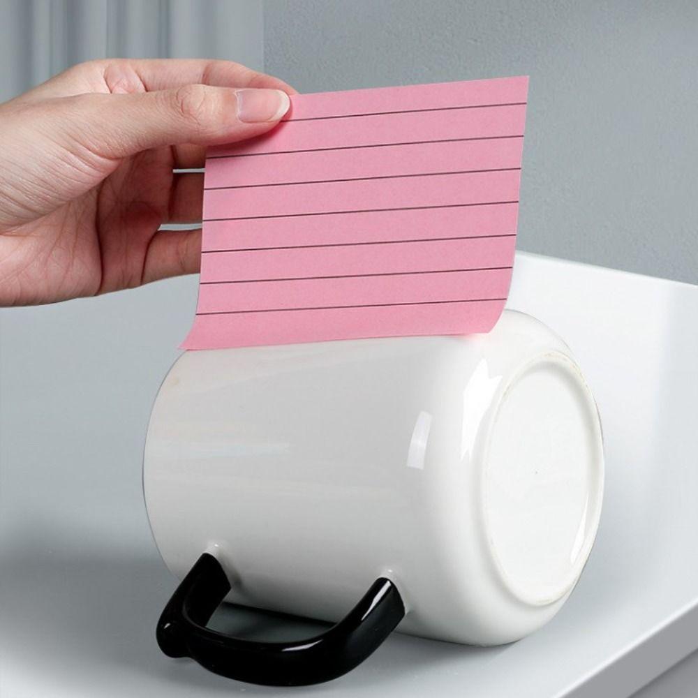 Scrapbooking Student Message Notepads Posted Sticky Note Pad Bookmark Sticker Horizontal Memo Pad