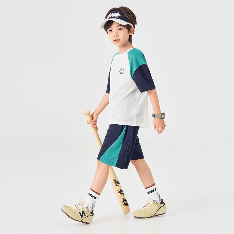 Boys Summer Color-Block Sportswear Set 150