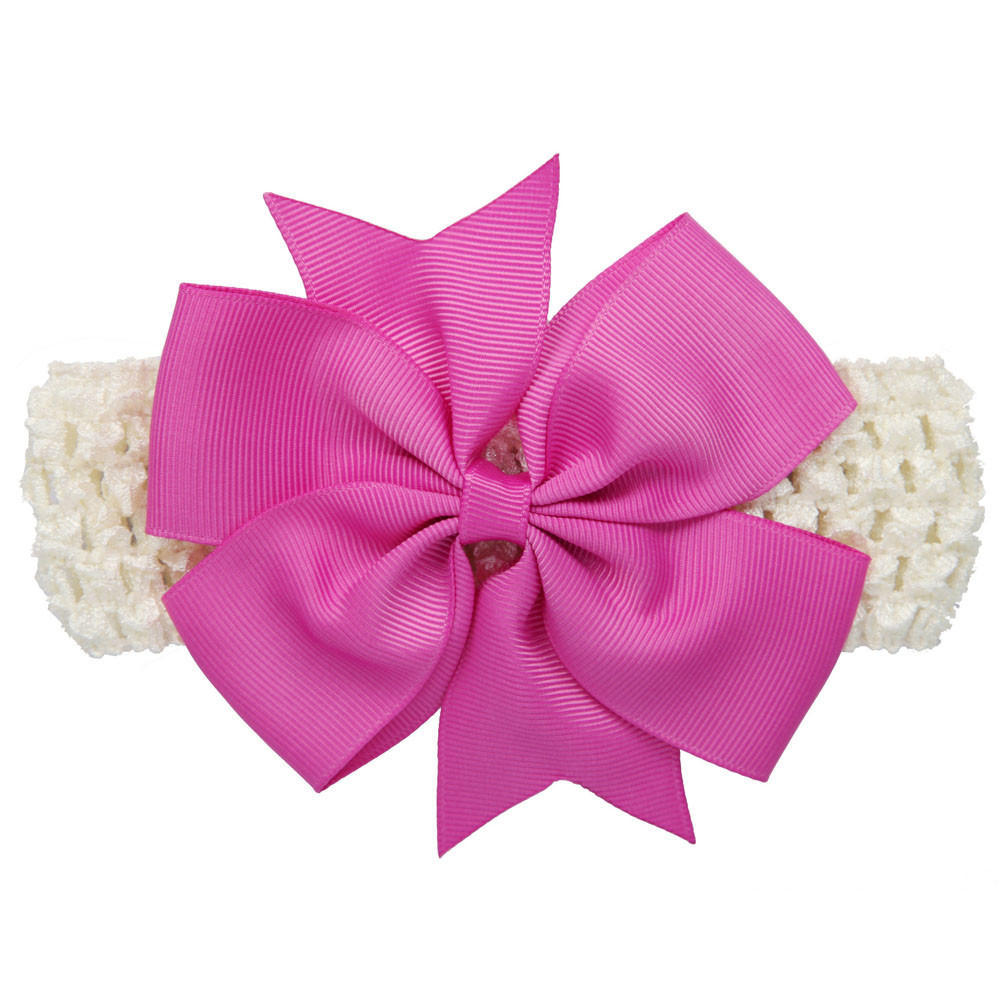 Girls Wave Headbands Bowknot Hair Accessories For Girls Infant Hair Band