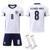 England Nr. 10 Bellingham Heimtrikot Nationalmannschaft 7 Saka 9 Kane Fußballtrikot
