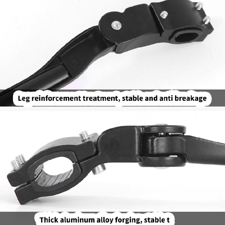 Bicycles Side Stand with Antislip Feet for 24/26/27.5/29inch Mountain Bicycles Kickstand Bike Rear Side Stand Kickstand