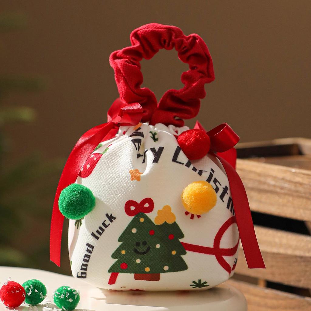 2025 Christmas Eve Peace Apple Gift Bag - Kids' Candy Holder