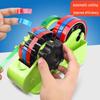 Large Multi-Functional Transparent Tape Dispenser and Cutter for Desktop Sealing and Stationery Use