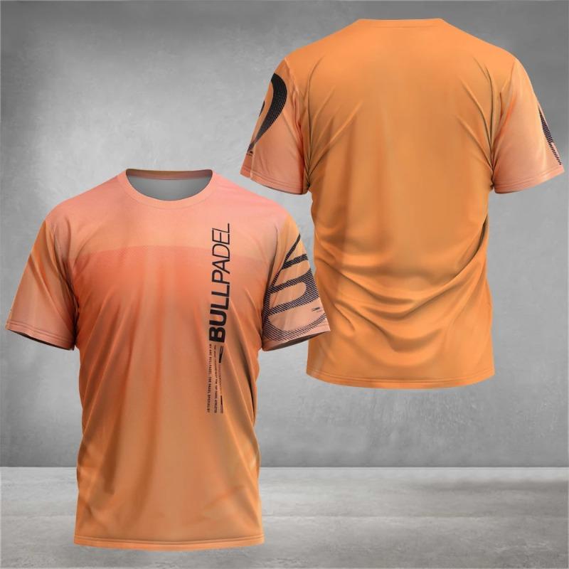 T-shirt da uomo stampata in 3D Traspirante ad asciugatura rapida Top sportivo Manica corta Girocollo Pullover Top casual