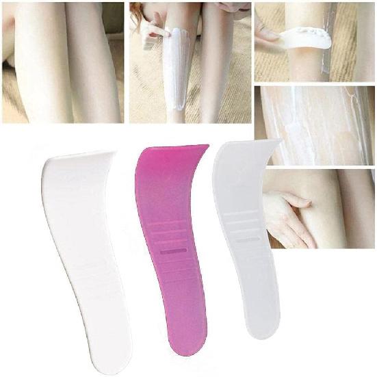 Portable Hair Wax Removal Spatulas, 5Pcs Random Colors, Non-Stick Wax Applicator, Reusable Scraper, Hard Wax Sticks