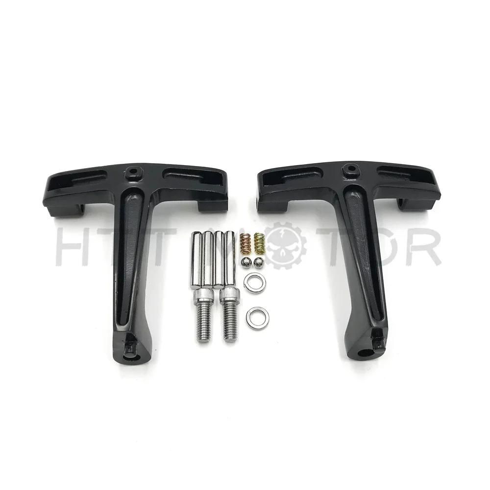 Motorrad Sozius Fußrasten Halterung für Harley Touring 1993-2009 Electra Glide Road King FLHR FLHS FLTR FLHX