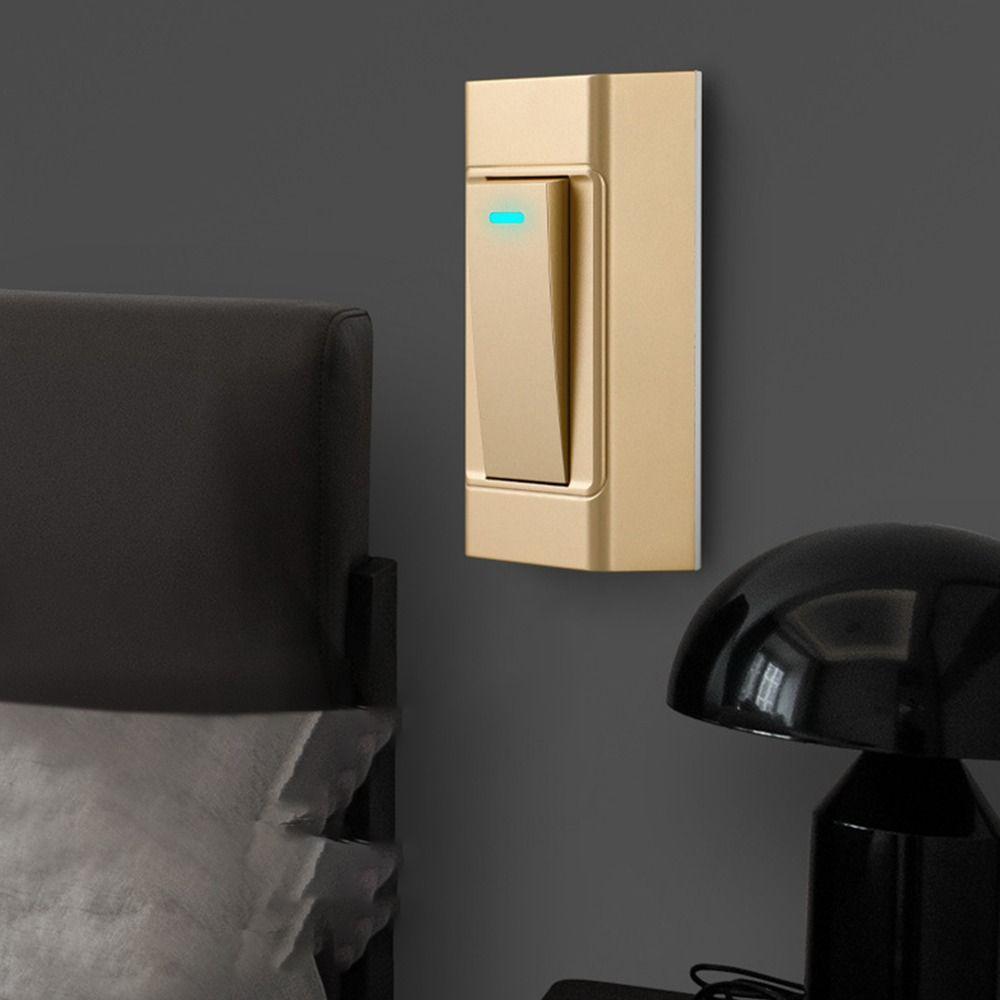 Lamp Button 1 Gang 2 Way Bedside Switch Surface Mount Switch Installation Bedside Switch Panel