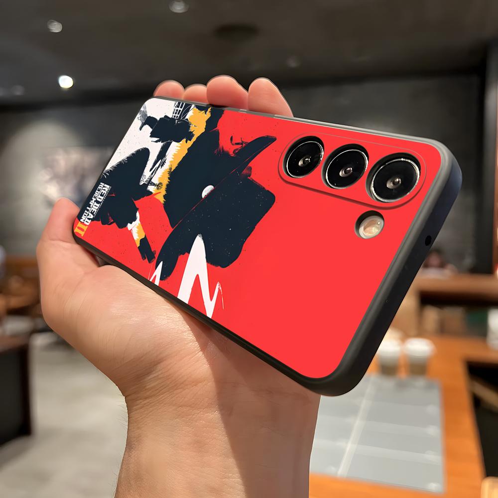 R-Red Dead R-Redemption Phone Case For Samsung A56 A36 A26 A16 A15 A25 A35 A55 A14 A34 A24 A54 Black Soft Shell