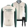 Winter Thermal Cycling Bib Tights With Fleece Lining Long Sleeve Jersey Set Road Bike Riding