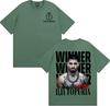 Winner El Matador Ilia Topuria Vintage Tshirt Unisexs Women Fashion Trending Hip Hop T Shirts Cotton Comfort High Quality T Shirt