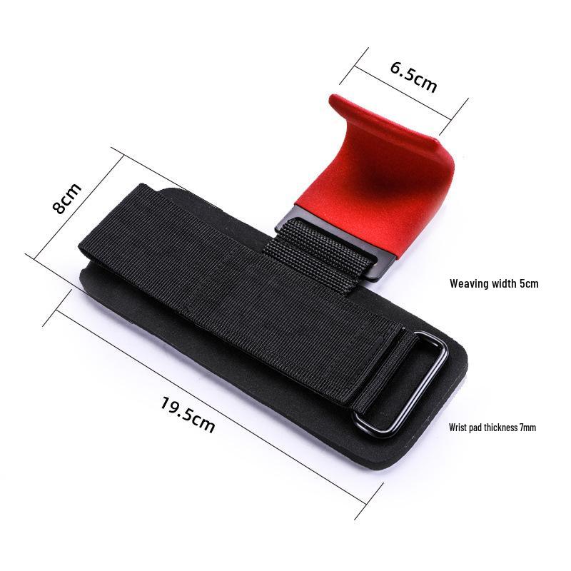 Pull-Up Bar Hook Wrist Wraps for Weightlifting and Deadlifts