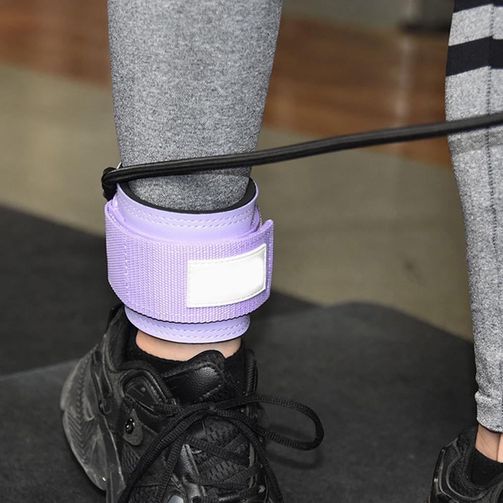 Ankle Strap for Cable Machine and Resistance Bands   Ankle Cuff for Gym Sports Kickback Booty Workout Leg Extension