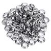 50 Sets Grommet Tool Kits 20mm Grommet Eyelets with Setting Tools and Storage Box for Fabric Curtain Woodworking Fixing