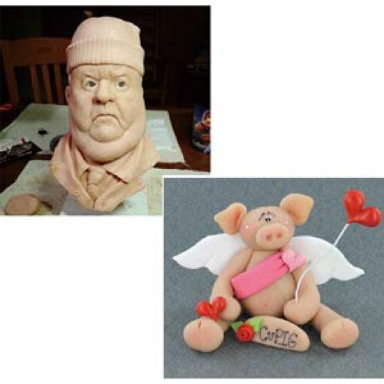 Super Sculpey 2-Pack Beige 454 G × 2 (ART CLAY / Oven-Bake Polymer Clay for Figure Sculpting and Crafts)