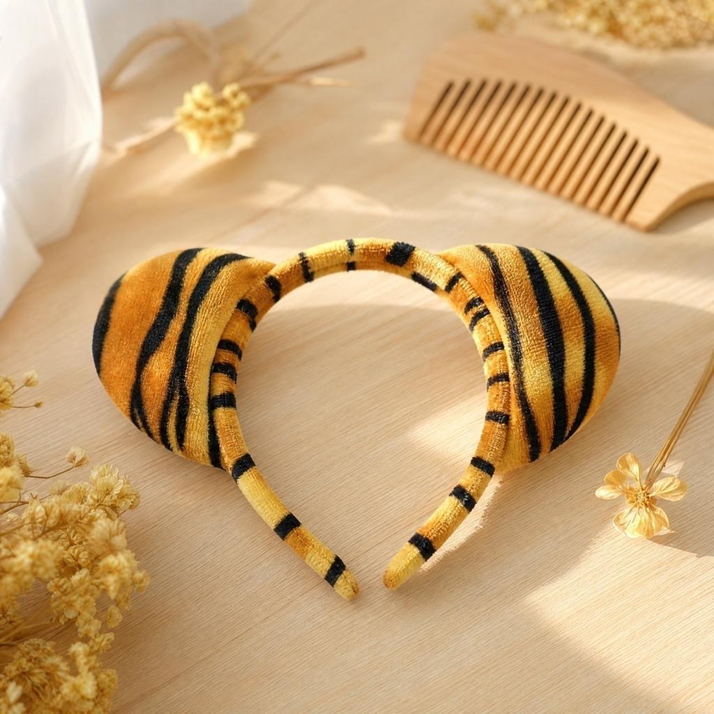 Plush Ear Headband for Costume Party Everyday Wear