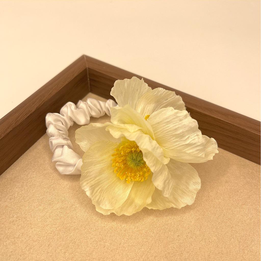 1 piece of women's flower beach vacation small intestine hairtie