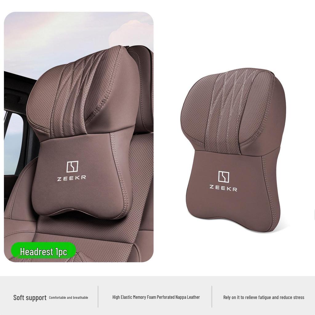 Zeekr 001/009/007 Car Headrest Neck & Lumbar Support Pillow Cushion