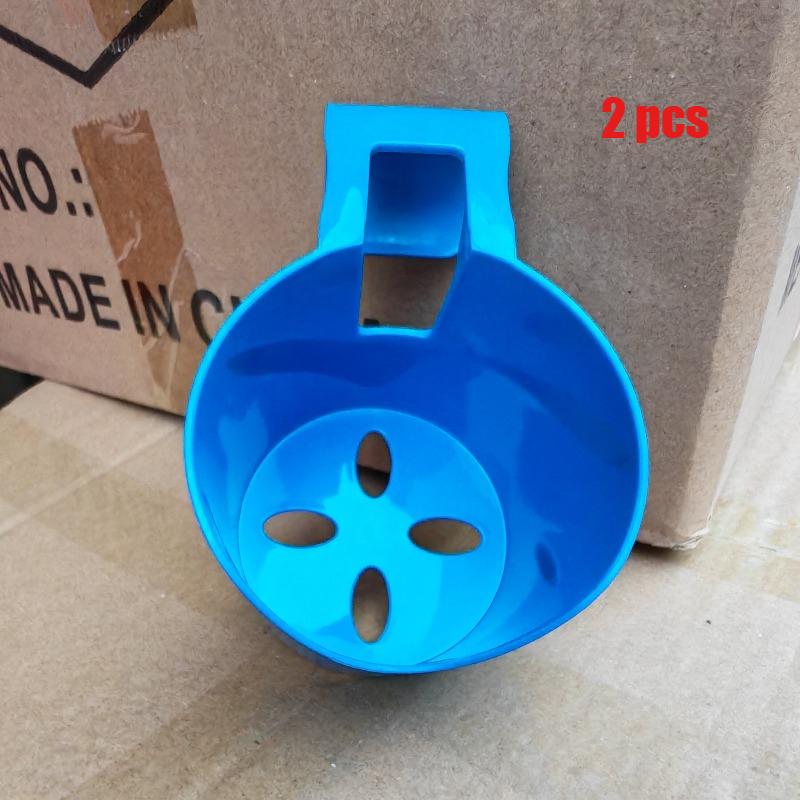 1pcs Poolside Cup Holder Outdoor Storage Rack for Swimming Pool, Hanging Holder for Drinks and Beer Cups