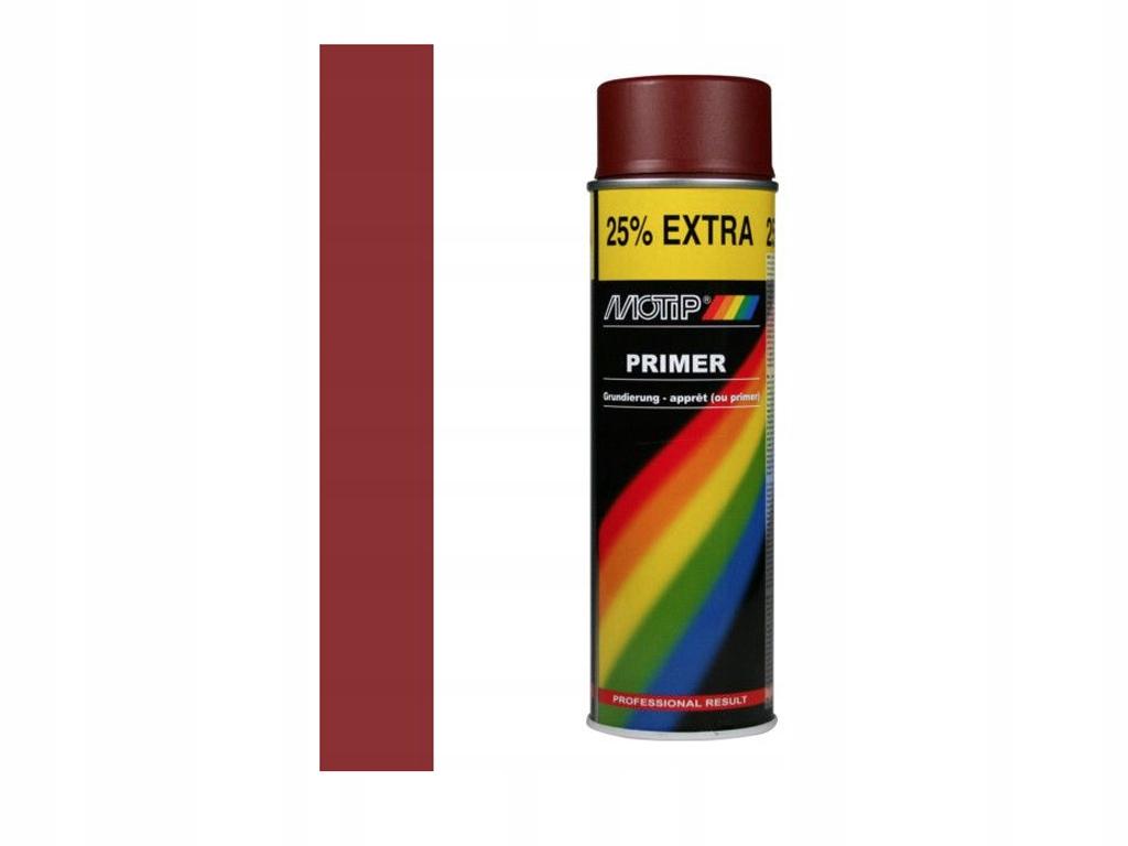 MOTIP PRIMER Acrylic Primer Spray RED 500ml