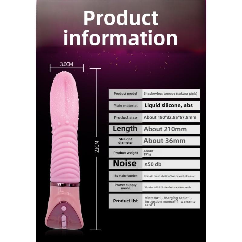 Tongue Licker Heated Female Masturbator Clitoral Stimulation Flirting Massage Vibrator Sex Toys