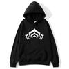 2025 Warframe Logo Graphic Men's Hoodie Fall Casual Long Sleeve Tracksuit Unisex Women Men High Street Sweatshirt Oversized Pull