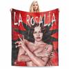 "Red Artistic Portrait Blanket" for All Seasons Blanket Lunch Break Throw Gift