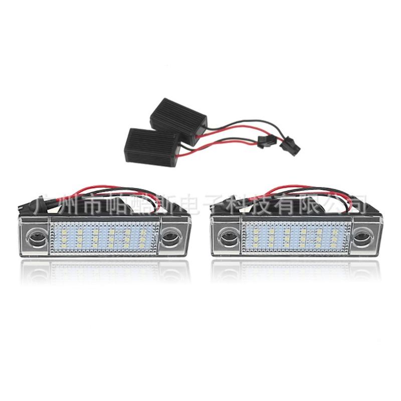 License Plate Light LED Compatible with Chevrolet Cruze Car Accessories Auto Parts Rear License Plate Light Auto Lighting System