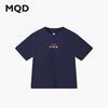 MQD Boys' Cooling Letter Print Street Style Short Sleeve T-Shirt