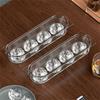 Freezer Safe Ice Cube Tray Reusable Design Ice Ball Mold Odorless Ball Shaped Ice Mold  Home Use