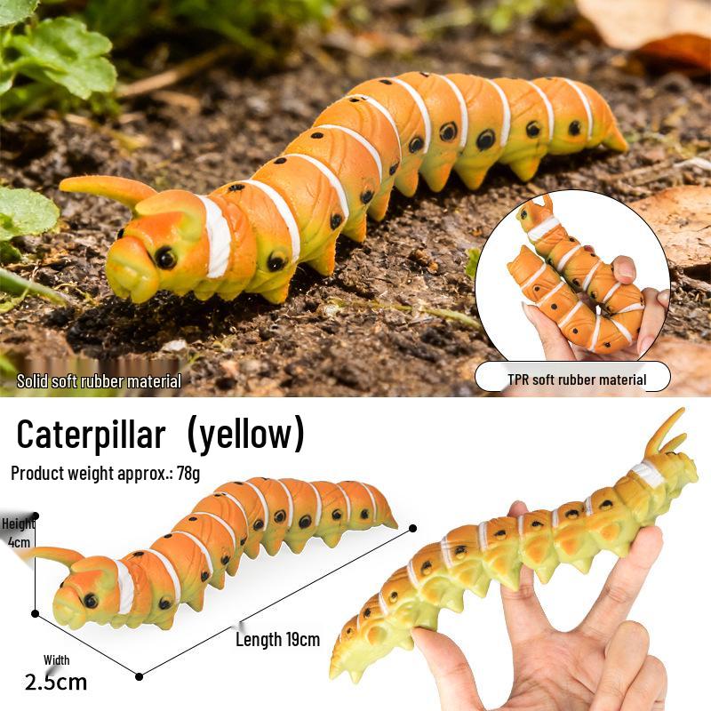 Kids' Marine Animal Model Stress Relief Toy Set: Pufferfish, Octopus, Crab, Shark, Dunkleosteus