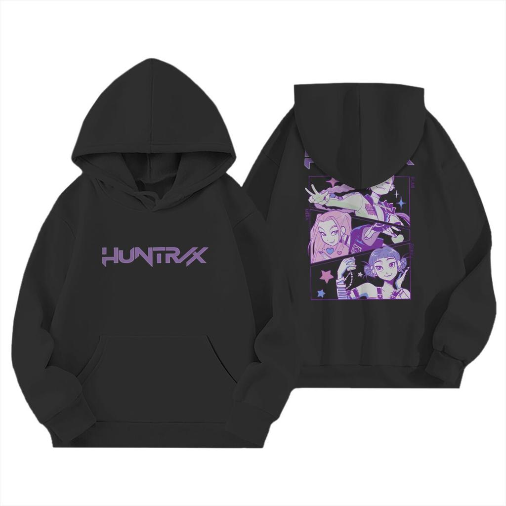 KPop Lovci démonů Dětské mikiny Dívčí oblečení Dětský film Nová mikina s dlouhým rukávem Pulovr K-Pop Lovci démonů Neformální topy